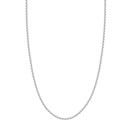 14K White Gold 2.5 mm Rolo Chain w/ Lobster Clasp - 20 in.