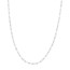 14K White Gold 2.6 mm Fancy Chain w/ Lobster Clasp - 16 in.