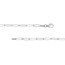 14K White Gold 2.6 mm Fancy Chain w/ Lobster Clasp - 16 in.