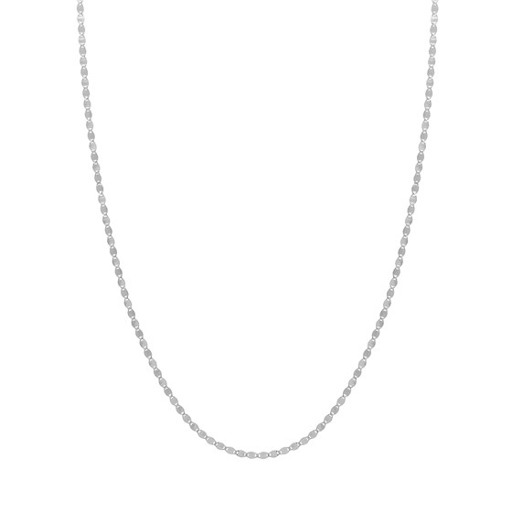 14K White Gold 2.7 mm Valentino Chain w/ Lobster Clasp - 16 in.