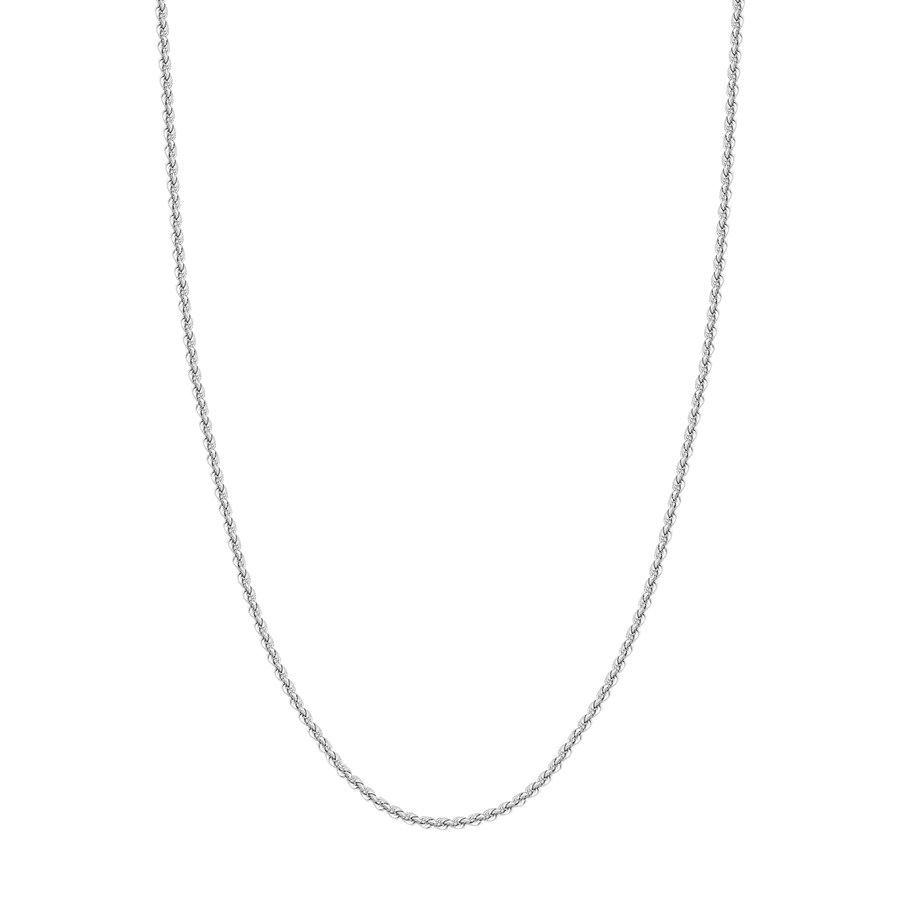 14K White Gold 2.9 mm Rope Chain w/ Lobster Clasp - 20 in.