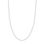14K White Gold 2 mm Franco Chain w/ Lobster Clasp - 20 in.