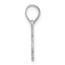 14K White Gold 2024 Graduation Cap and Diploma Charm - 16.4 mm