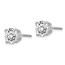 14k White Gold 2ct Cert. Lab Grown Diamond Earring