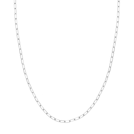 14K White Gold 3.1 mm Forzentina Chain w/ Lobster Clasp - 18 in.