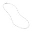 14K White Gold 3.4 mm Fancy Chain w/ Lobster Clasp - 30 in.