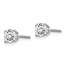 14k White Gold 3/4ct Lab Grown Diamond Earring