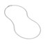 14K White Gold 3.7 mm Cuban Chain w/ Lobster Clasp - 22 in.