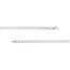 14K White Gold 3.7 mm Mariner Chain w/ Lobster Clasp - 24 in.