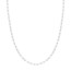 14K White Gold 3 mm Link Chain w/ Lobster Clasp - 16 in.