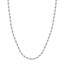 14K White Gold 4.4 mm Rope Chain w/ Lobster Clasp - 24 in.