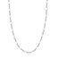 14K White Gold 4.75 mm Figaro Chain w/ Lobster Clasp - 20 in.