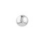 14K White Gold 4 mm Ball Stud Earrings