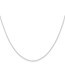 14K White Gold .4 mm Carded Cable Rope Chain - 22 in.