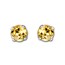 14k White Gold 4 mm Citrine Stud Earrings