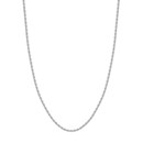 14K White Gold 4 mm Rope Chain w/ Lobster Clasp - 22 in.
