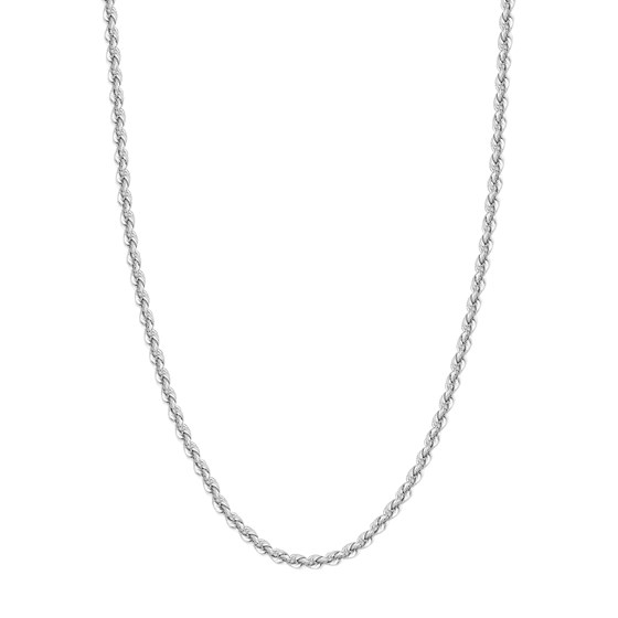 14K White Gold 5.1 mm Rope Chain w/ Lobster Clasp - 22 in. 14K White Gold 5.1 mm Rope Chain w/ Lobster Clasp - 22 in.