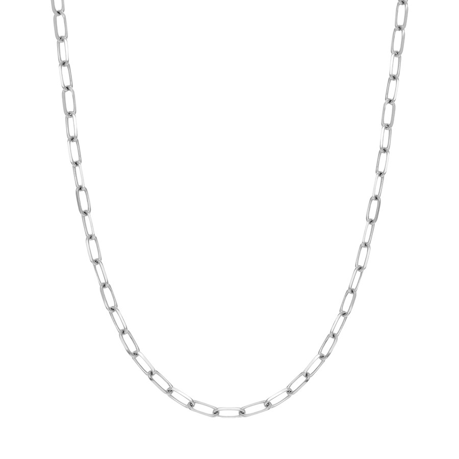 14K White Gold 5.25 mm Forzentina Chain w/ Lobster Clasp - 24 in.