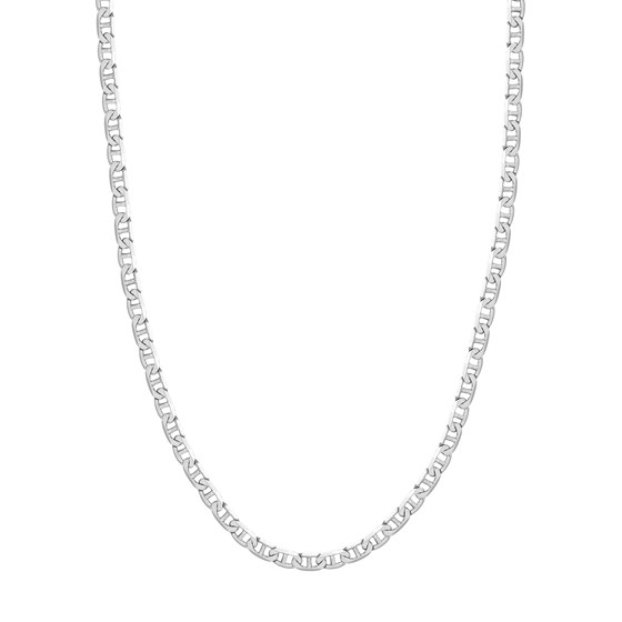 14K White Gold 5.6 mm Mariner Chain w/ Lobster Clasp - 18 in.