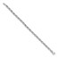 14K White Gold 6 mm Polished Fancy Link Bracelet - 7.5 in.