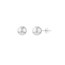 14K White Gold 8 mm Ball Stud Earrings