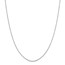 14k White Gold .90 mm Diamond Cut Cable Chain - 26 in.