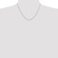 14k White Gold .90 mm Round Snake Chain Necklace - 18 in.
