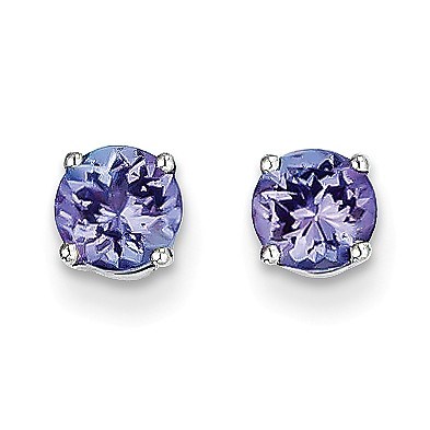 14k White Gold Tanzanite Earrings 14k White Gold Tanzanite Earrings