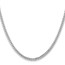 14K White Gold WG 3.5mm Solid Miami Cuban Chain - 22 in.