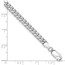 14K White Gold WG 4.25mm Solid Miami Cuban Chain - 7 in.