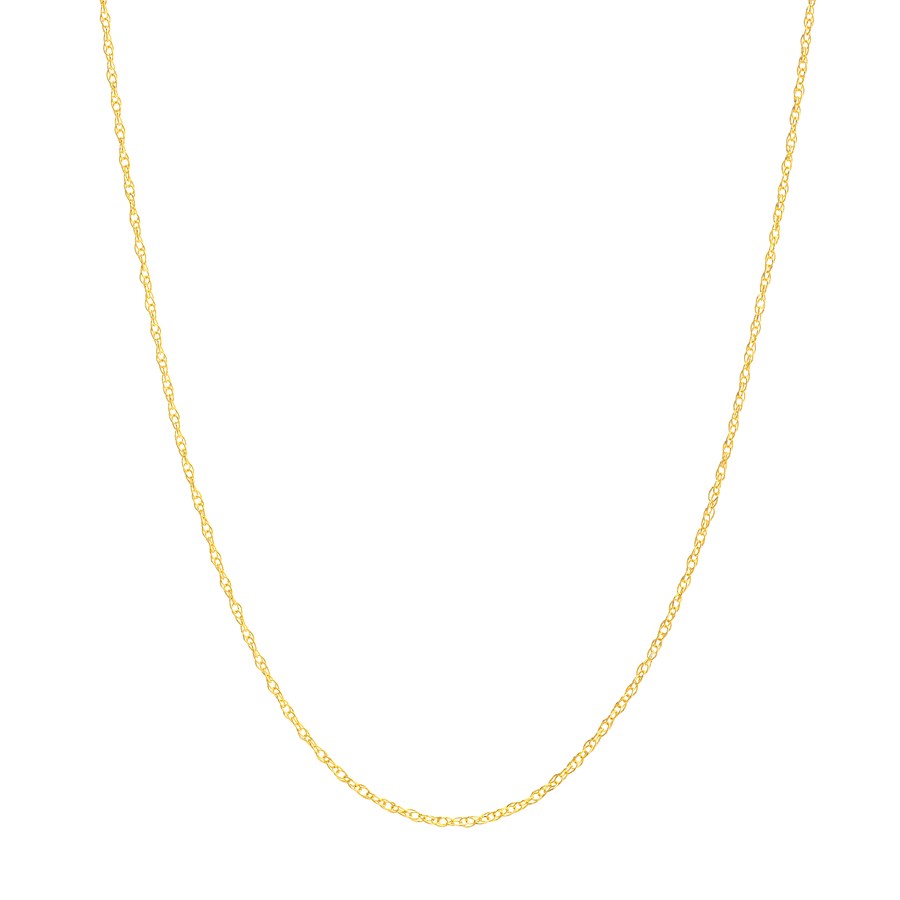 14K Yellow Gold 0.7 mm Replacement Rope Chain w/ 5.5m - 18 in.