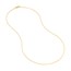 14K Yellow Gold 0.73 mm Box Chain w/ Lobster Clasp - 16 in.