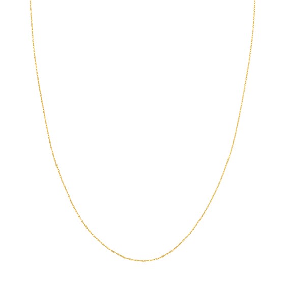 14K Yellow Gold 0.75 mm Replacement Rope Chain - 18 in. 14K Yellow Gold 0.75 mm Replacement Rope Chain - 18 in.