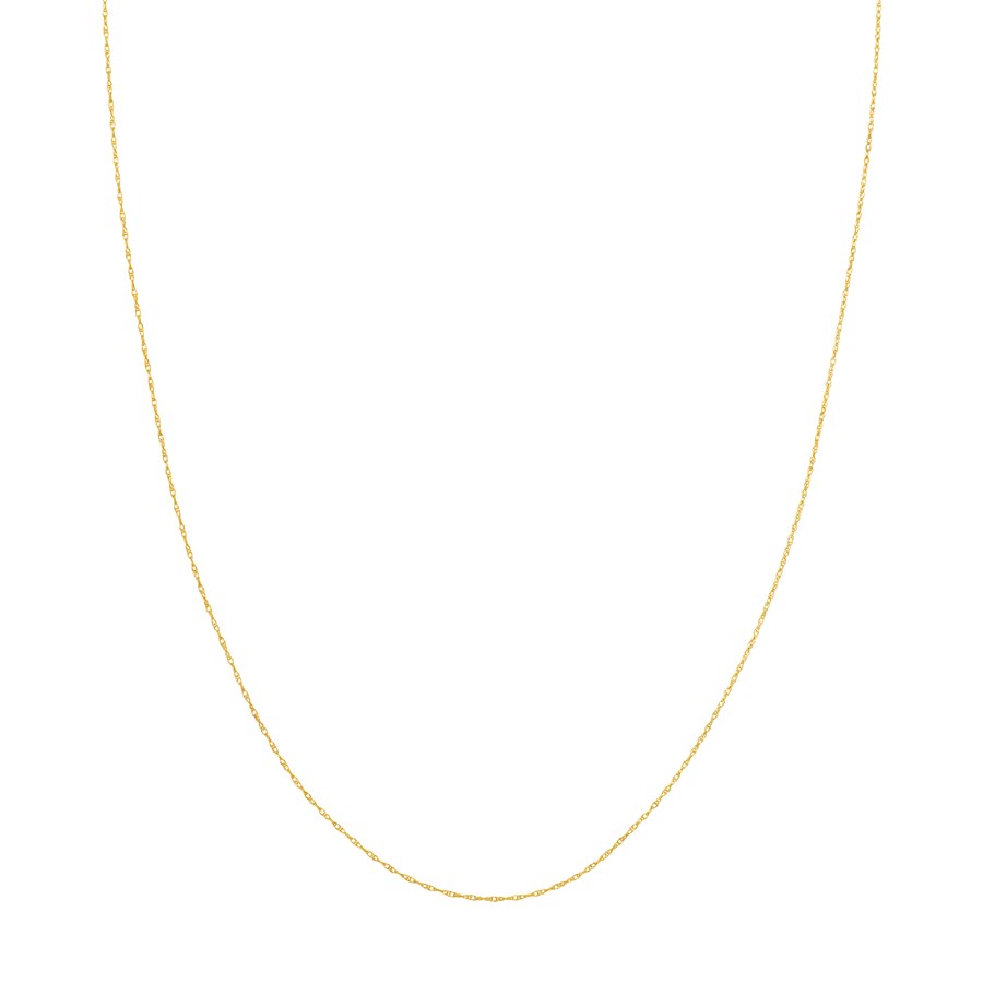 14K Yellow Gold 0.75 mm Replacement Rope Chain - 18 in.