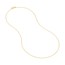 14K Yellow Gold 0.9 mm Cable Chain w/ Spring Ring Clasp - 20 in.