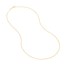 14K Yellow Gold 0.9 mm Curb Chain - 18 in.