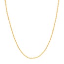 14K Yellow Gold 0.9 mm Singapore Chain - 18 in.