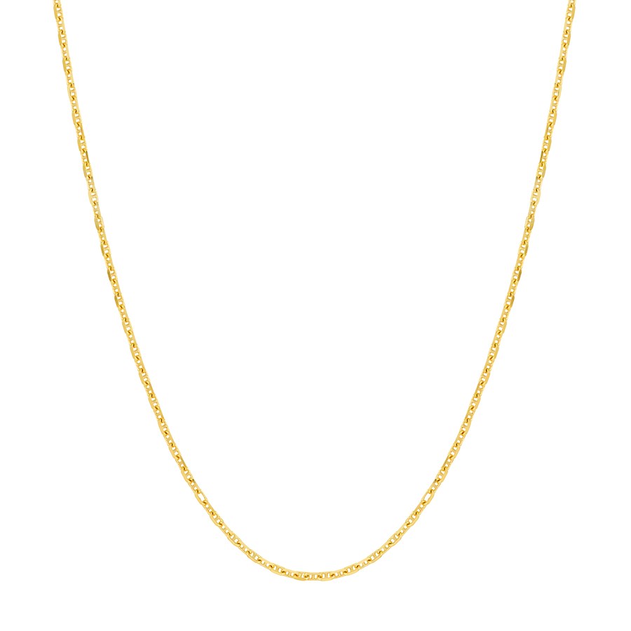 14K Yellow Gold 0.95 mm Anchor Chain - 20 in.