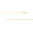 14K Yellow Gold 0.95 mm Anchor Chain - 20 in.