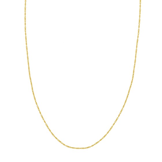 14K Yellow Gold 0.95 mm Raso Chain w/ Lobster Clasp - 24 in.