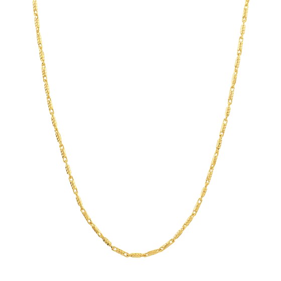 14K Yellow Gold 1.05 mm Raso Chain w/ Lobster Clasp - 16 in. 14K Yellow Gold 1.05 mm Raso Chain w/ Lobster Clasp - 16 in.