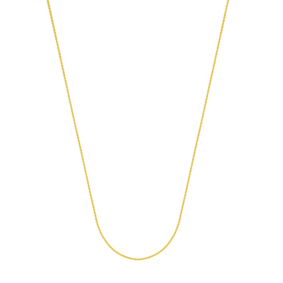 14K Yellow Gold 1.05mm Cable Chain with Lobster Clasp - 18 in.