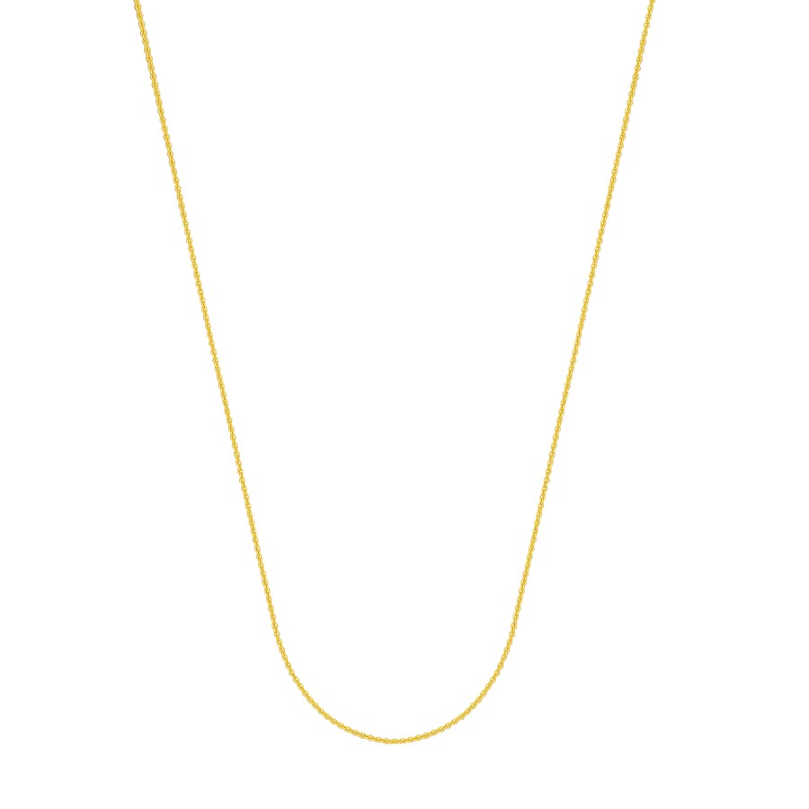 14K Yellow Gold 1.05mm Cable Chain with Lobster Clasp - 20 in.