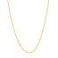 14K Yellow Gold 1.05mm Curb Chain with Lobster Clasp - 16 in.