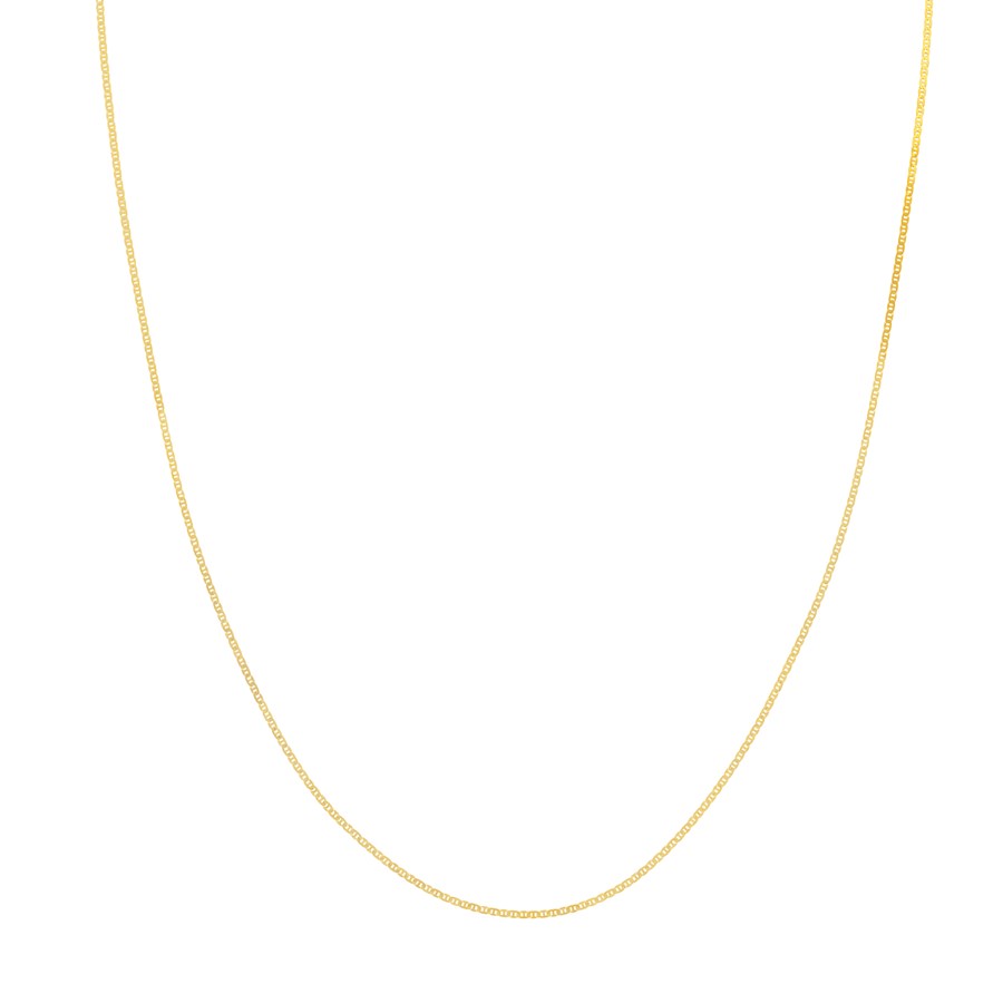14K Yellow Gold 1.1 mm Mariner Chain - 16 in.