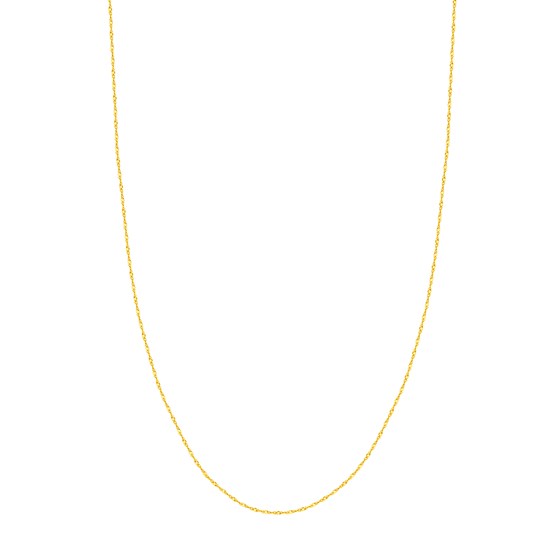 14K Yellow Gold 1.15 mm Singapore Chain - 20 in. 14K Yellow Gold 1.15 mm Singapore Chain - 20 in.