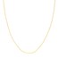 14K Yellow Gold 1.15 mm Singapore Chain with Lobster Clasp -20 in