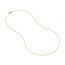 14K Yellow Gold 1.15 mm Singapore Chain with Lobster Clasp -20 in