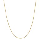 14k Yellow Gold 1.2 mm Parisian Wheat Chain - 22 in.