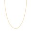 14K Yellow Gold 1.25 mm Square Wheat Chain w Lobster Clasp -20 in